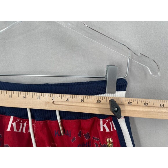 Kith x Mitchell & Ness XS Shorts Coca Cola Print Red Navy Unisex RARE NWT - Picture 4 of 11